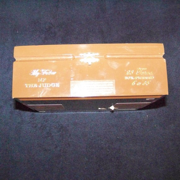 COPY - My Father The Judge cigar craft, storage box - Picture 2 of 3